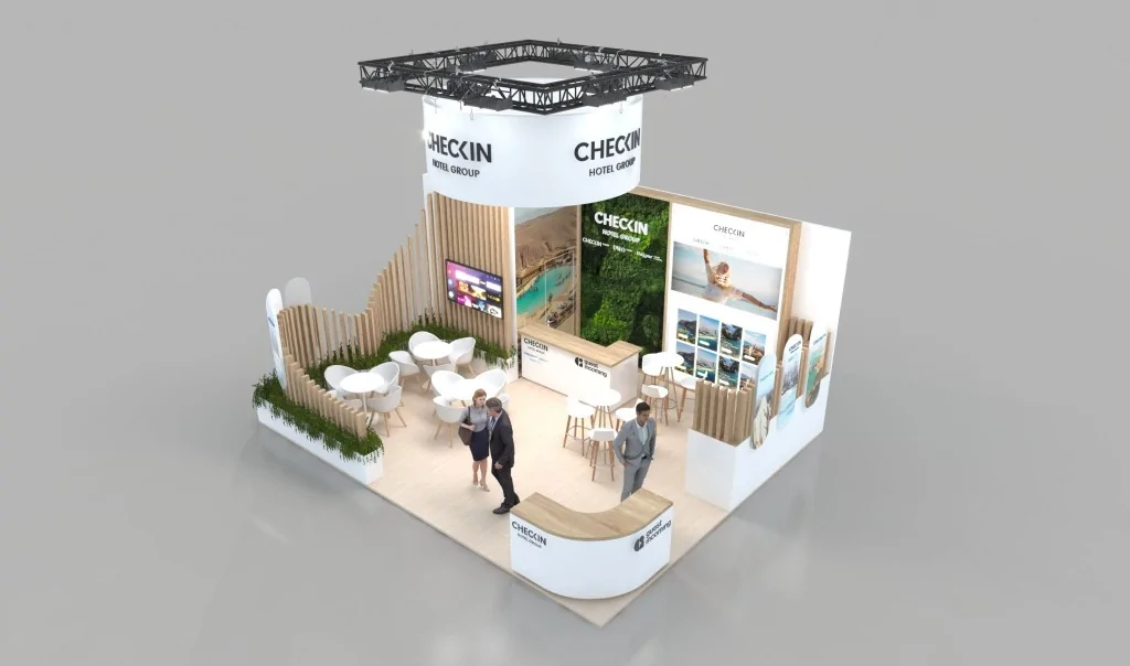 Stand fitur 2025 Checkin Hotel Group